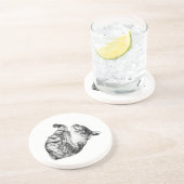 Ember-Step Spint Zandsteen Onderzetter (Zijkant)