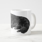 Ember-Tongue Calm voor Leafy Mornings Grote Koffiekop (Voorkant rechts)