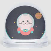 Emberfang Spider Snow Globe + Space Cat  Sneeuwbol (Achterkant)