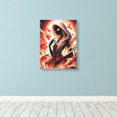 Emberheart Empress Canvas Afdruk (Insitu (Houten vloer))