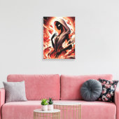 Emberheart Empress Canvas Afdruk (Insitu (Woonkamer))