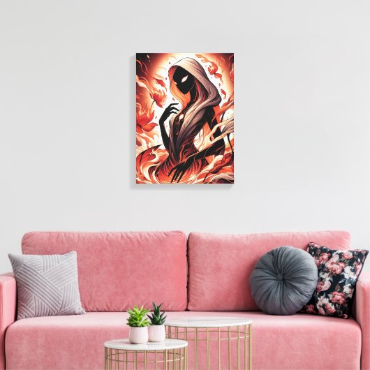 Emberheart Empress Canvas Afdruk (Insitu (Woonkamer))
