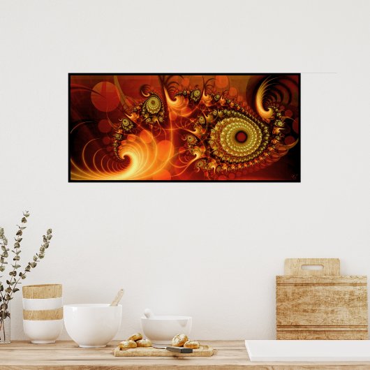 Embers last Breath Poster (Keuken)