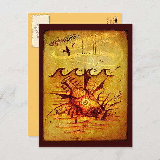 EmberTime - "Distilled"-Briefkaart Briefkaart (Voorkant / Achterkant)