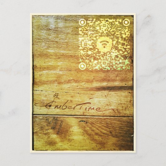 'Embertime' vergeten gitaarliedjes Briefkaart (Voorkant)