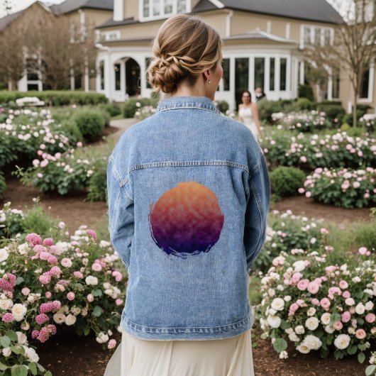 Emberveil Denim Jacket (Huwelijk Achterkant)
