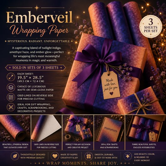 Emberveil Inpakpapier Vel