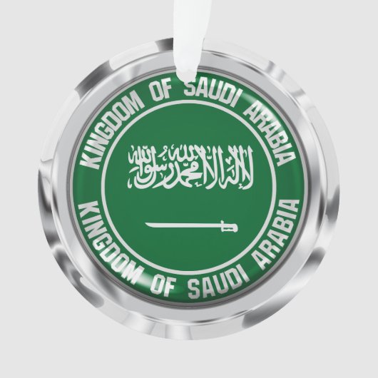 Embleem bij de Ronde van Saudi-Arabië Ornament (voorkant)