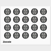 Embleem CROSS Ronde Sticker (Vel)