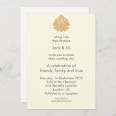 Embleem (goud) 5x7 kaart (Voorkant / Achterkant)