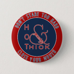 Embleem heet dik en  niet te hard steken ronde button 5,7 cm