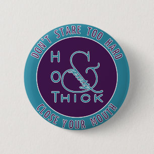 Embleem heet dik en  niet te hard steken ronde button 5,7 cm
