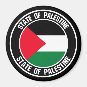 Embleem in de Palestijnse ronde Magneet