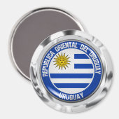Embleem in de Uruguayronde Magneet (Voorkant / Achterkant)