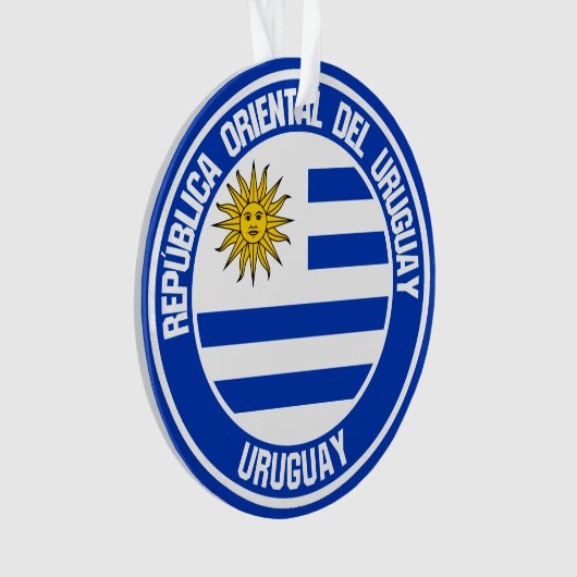 Embleem in de Uruguayronde Ornament (voorkant)