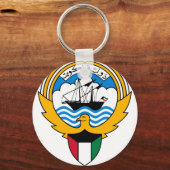 embleem kuwait sleutelhanger (Voorkant)