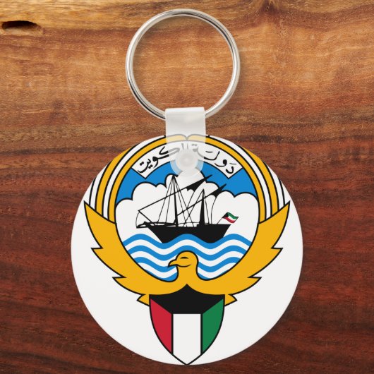 embleem kuwait sleutelhanger (Voorkant)