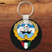 embleem kuwait sleutelhanger (Voorkant)