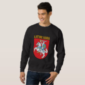 Embleem Litouwen, Litouws, Litouwen Trui (Voorkant volledig)
