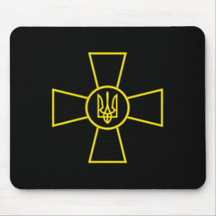 Embleem Oekraïense luchtmacht Oekraïne strijdkrach Muismat