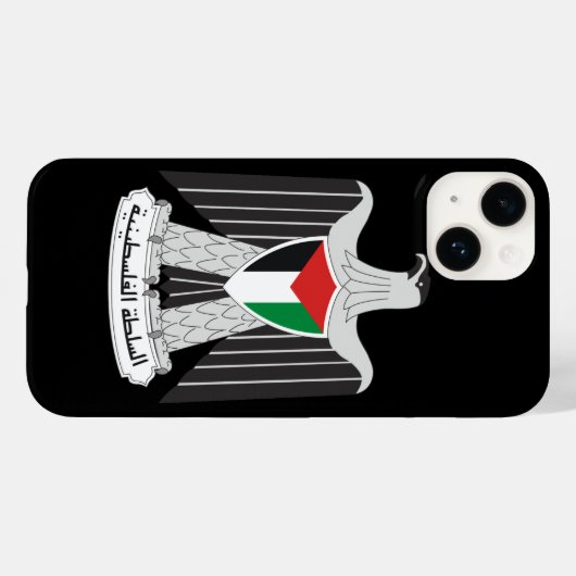 embleem palestine Case-Mate iPhone case (Achterkant (horizontaal))