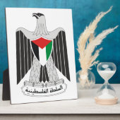 embleem palestine fotoplaat (Zijkant)