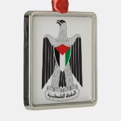 embleem palestine metalen ornament (Rechts)