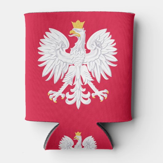 embleem polen blikjeskoeler (Voorkant)