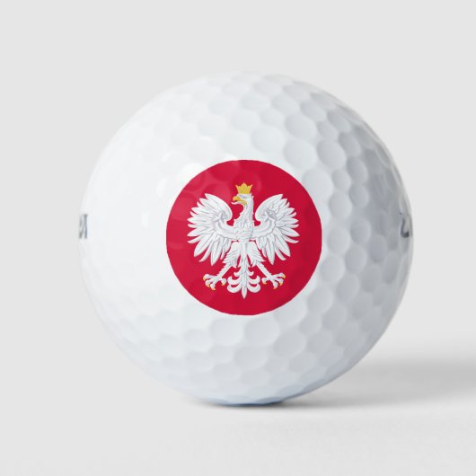 embleem polen golfballen (Voorkant)