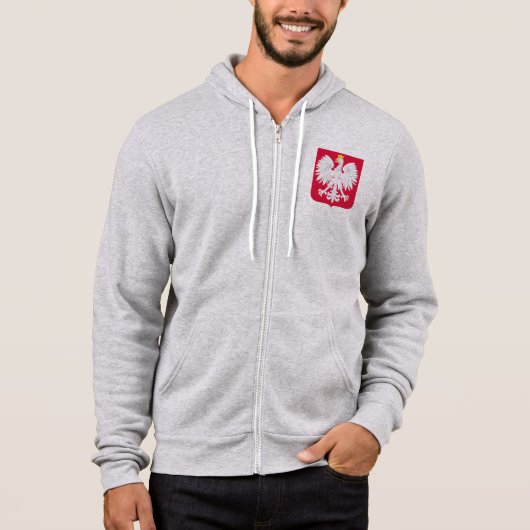 embleem polen hoodie (Voorkant)