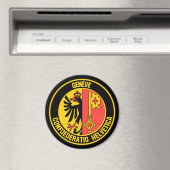 Embleem uit de Genève-ronde Magneet (Insitu (Vaatwasser))