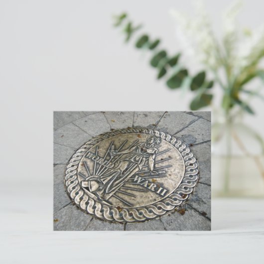 Embleem uit de Tweede Wereldoorlog, Washington D.C Briefkaart (Staand voorkant)