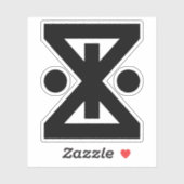 Embleem van Amagasaki, Hyogo, Japan Sticker (Vel)