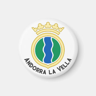 Embleem van Andorra la Vella Magneet