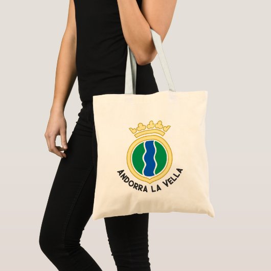 Embleem van Andorra la Vella Tote Bag (Voorkant (product))