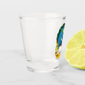 Embleem van Angola Shot Glas (Links)