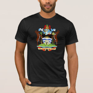 embleem van antigua en barbuda t-shirt