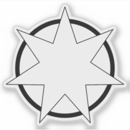 Embleem van Aomori stad, Aomori, Japan Sticker