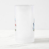 embleem van bahamas matglas bierpul (Center)