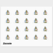 embleem van bahamas sticker (Vel)