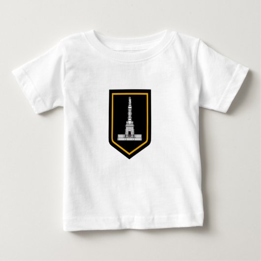 Embleem van Baltimore, Maryland Baby T-Shirt (Voorkant)