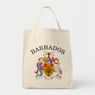 embleem van barbados tote bag