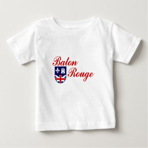 Embleem van Baton Rouge, Louisiana Baby T-Shirt
