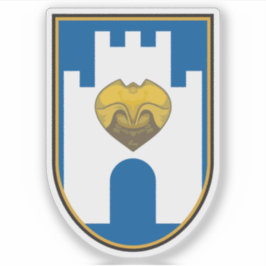 Embleem van Berat, Albanië Sticker