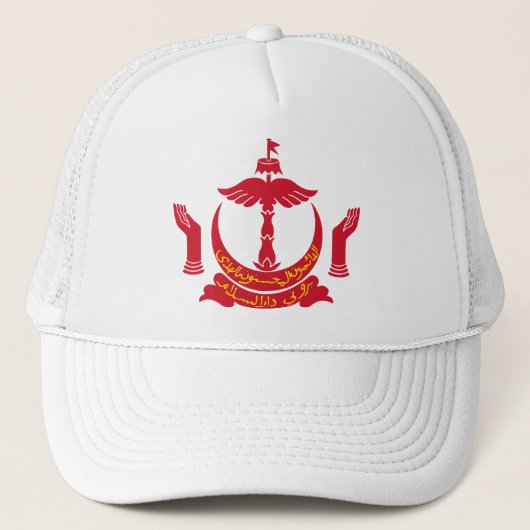 Embleem van Brunei Trucker Pet (Voorkant)