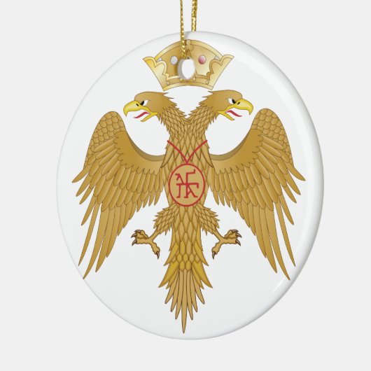 Embleem van Byzantine Keramisch Ornament (Links)