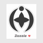 Embleem van Chiba, Chiba, Japan Sticker (Vel)