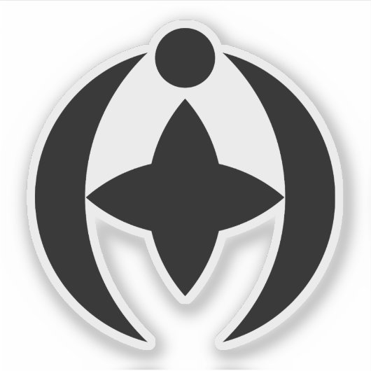 Embleem van Chiba, Chiba, Japan Sticker (Voorkant)