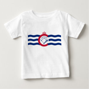 Embleem van Cincinnati, Ohio Baby T-Shirt