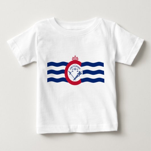 Embleem van Cincinnati, Ohio Baby T-Shirt (Voorkant)